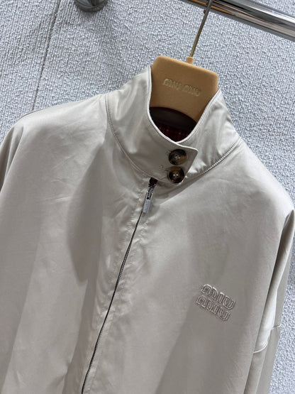 Miu 25ss Loose Casual Jacket