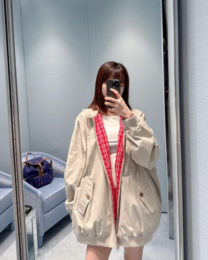 Miu 25ss Loose Casual Jacket
