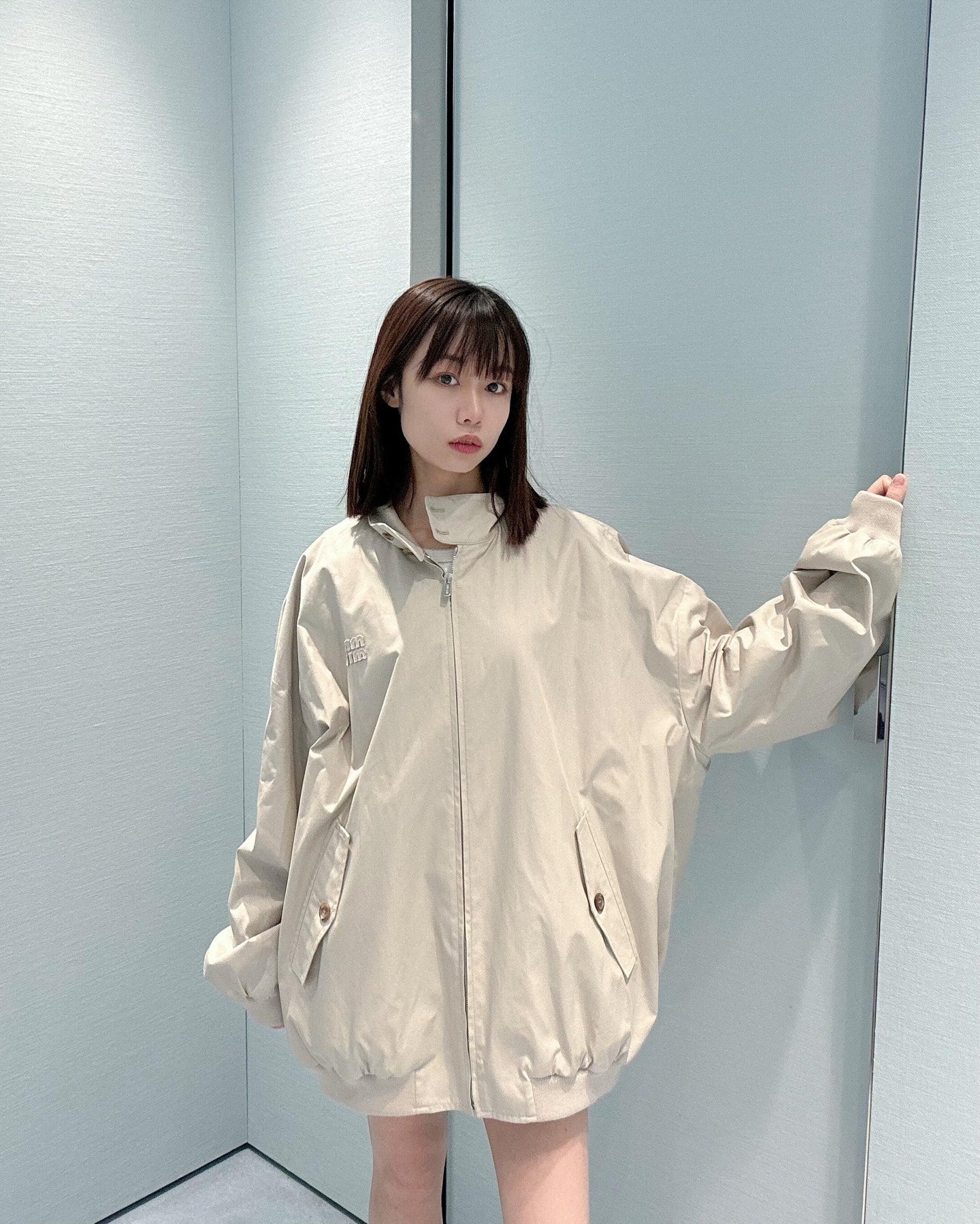 Miu 25ss Loose Casual Jacket