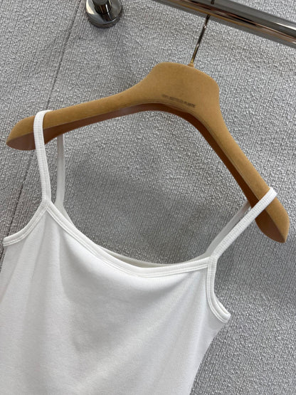 Miu 25ss Embroidered Camisole