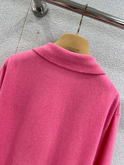 Miu 25fw Polo Collar Sweater