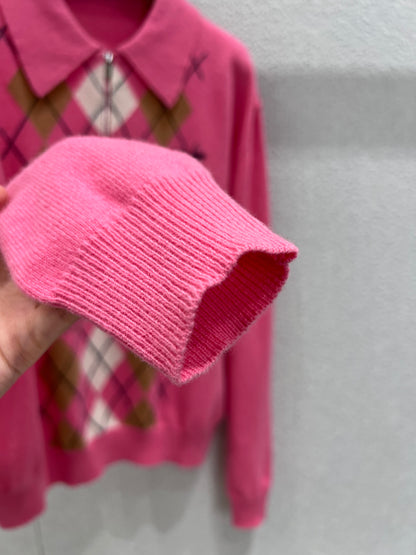 Miu 25fw Polo Collar Sweater
