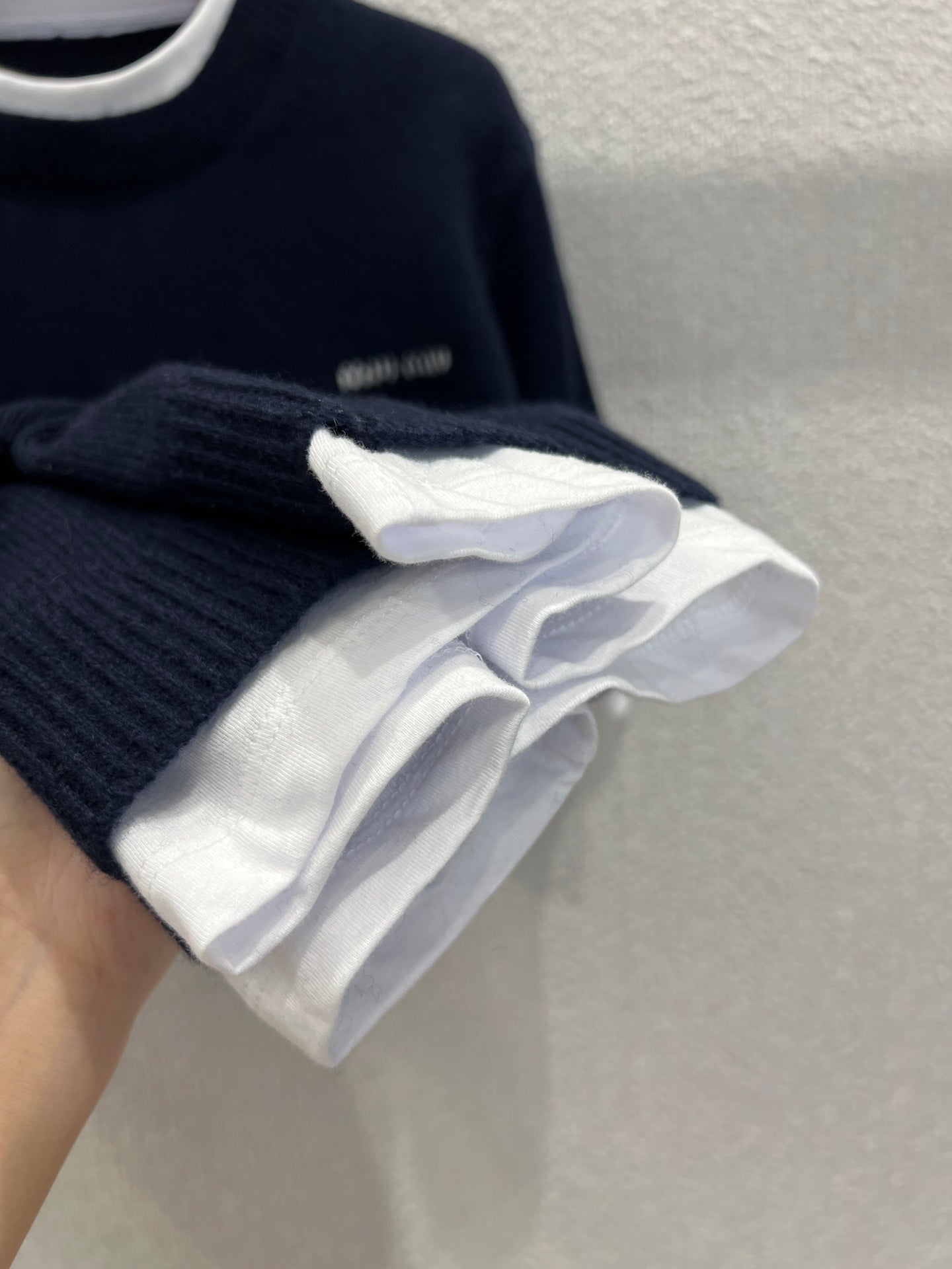 Miu 25fw Short Sleeve Sweater