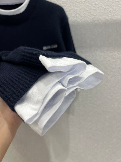 Miu 25fw Short Sleeve Sweater