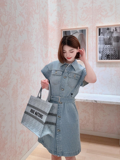 CD 25fw Denim Dress