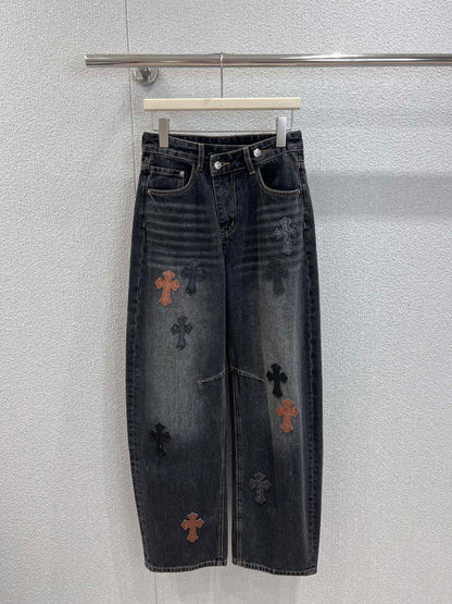 Chor 25fw washed jeans
