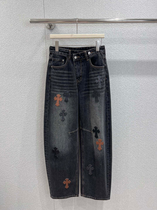 Chor 25fw washed jeans