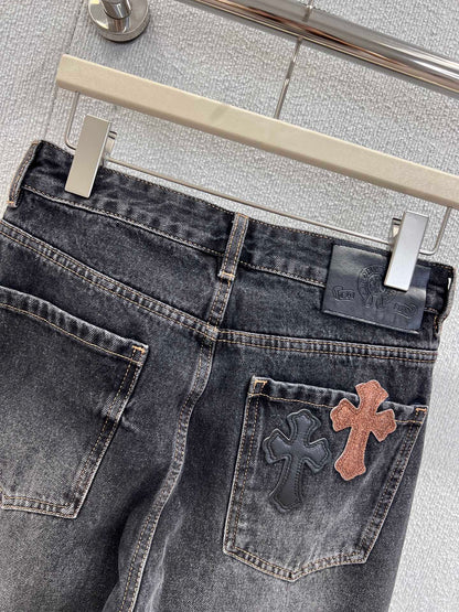 Chor 25fw washed jeans