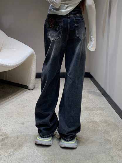 Chor 25fw washed jeans