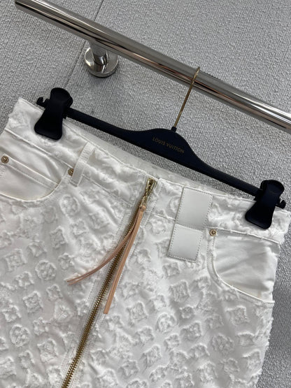 1ou 25ss jacquard skirt