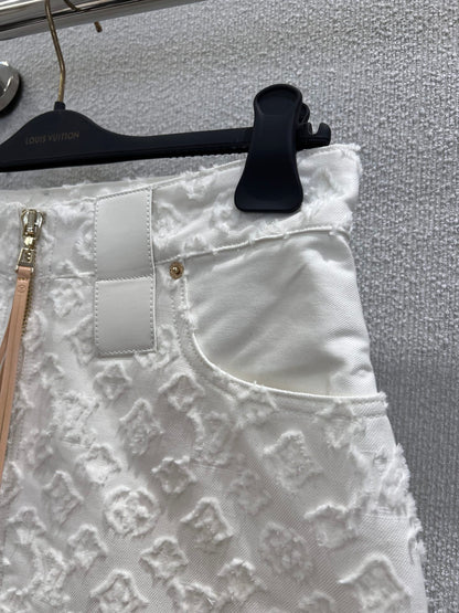 1ou 25ss jacquard skirt