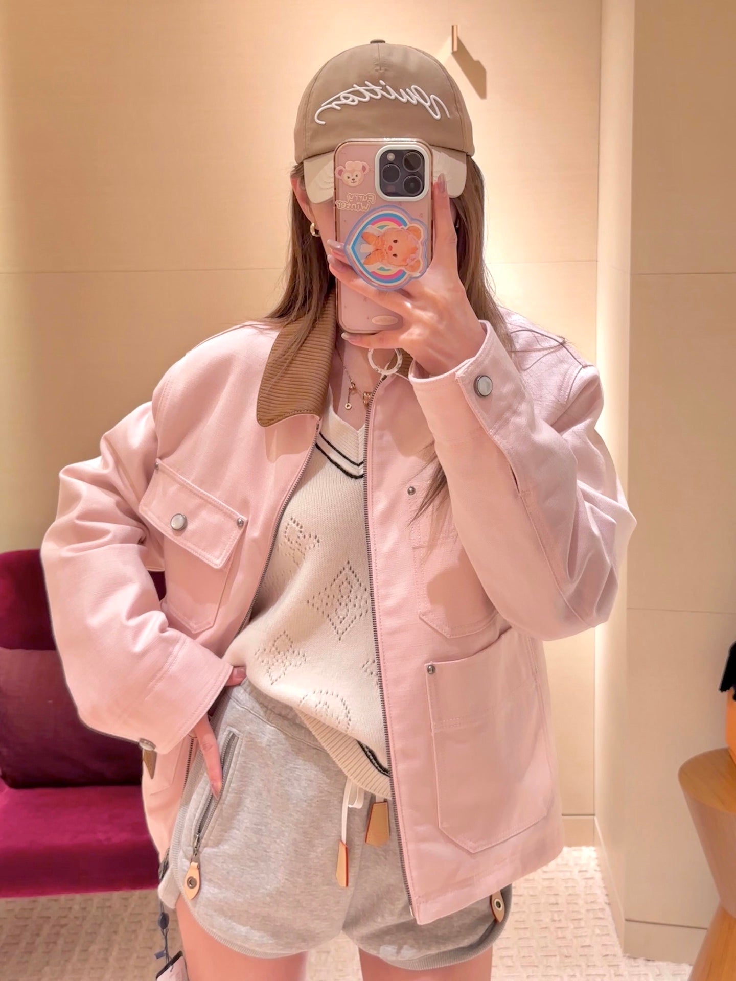 1ou 25fw lapel jacket