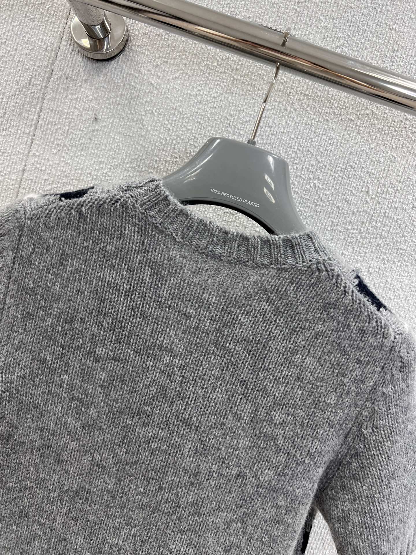 Pra 25fw jacquard sweater