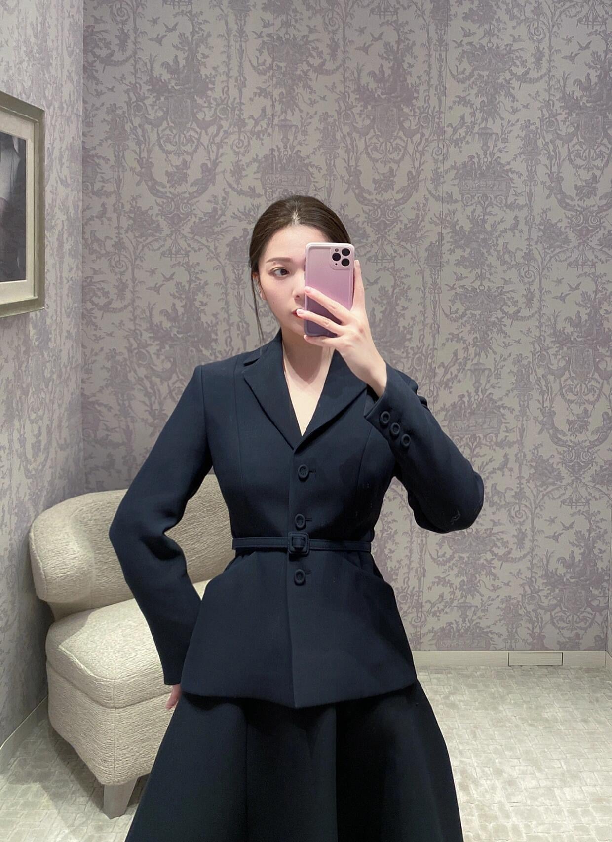 CD 25fw Wool blazer