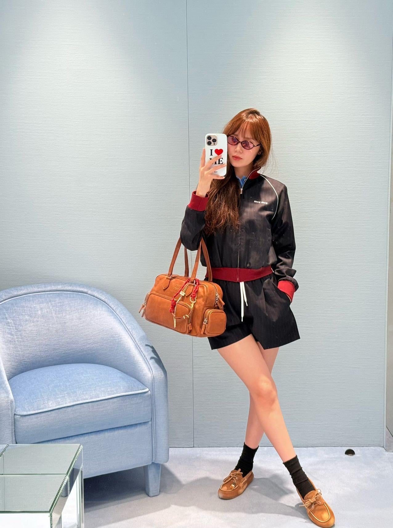 Miu 25fw shorts