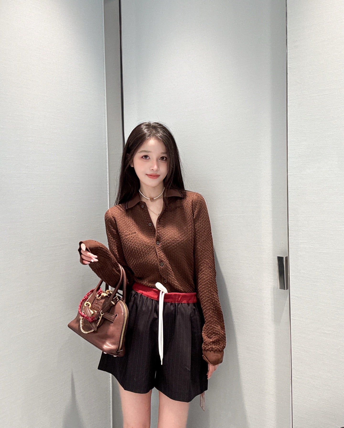 Miu 25fw shorts