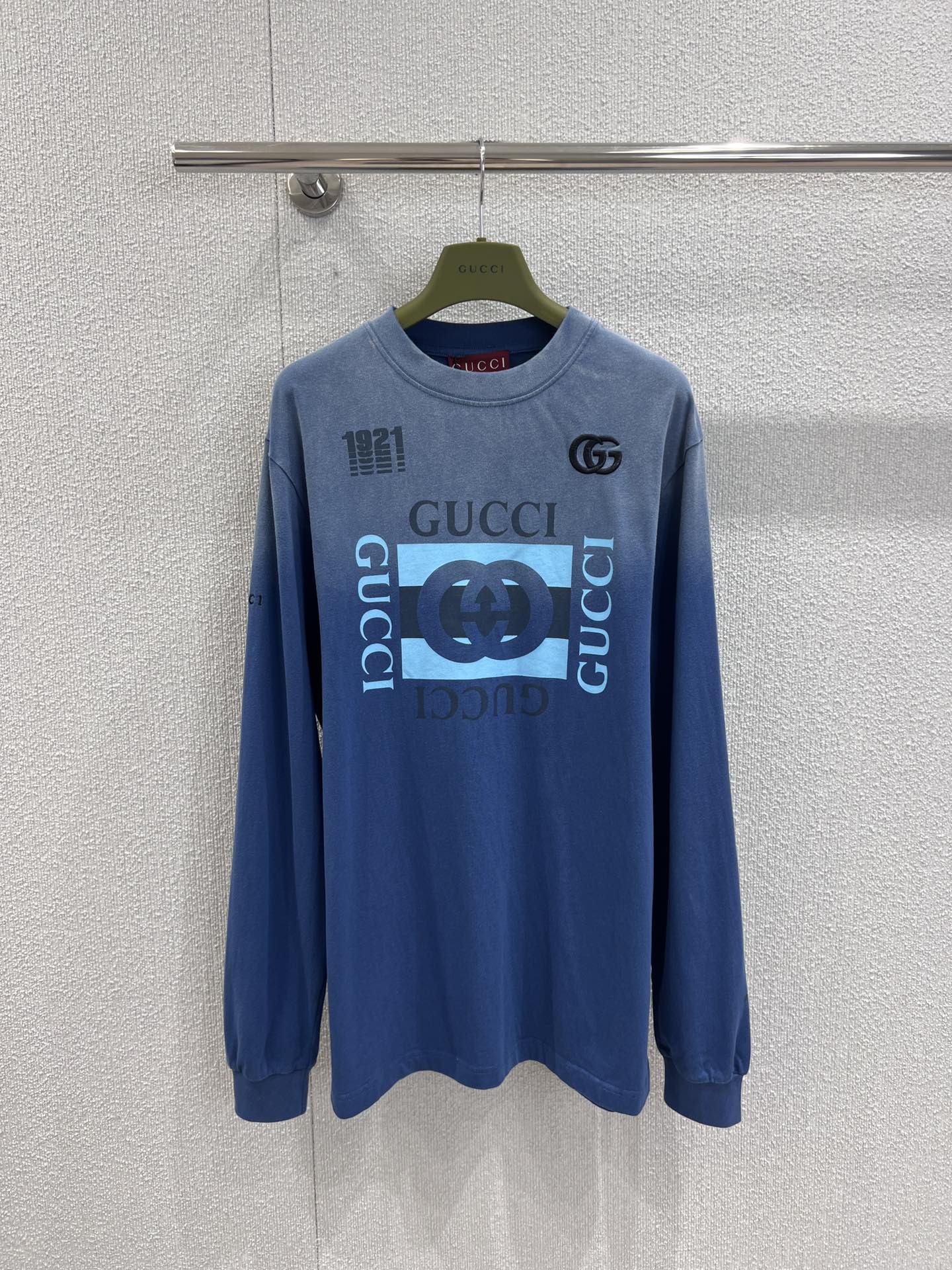 Guc 25fw printed sweatshirt