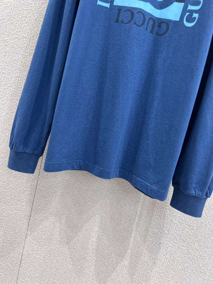 Guc 25fw printed sweatshirt