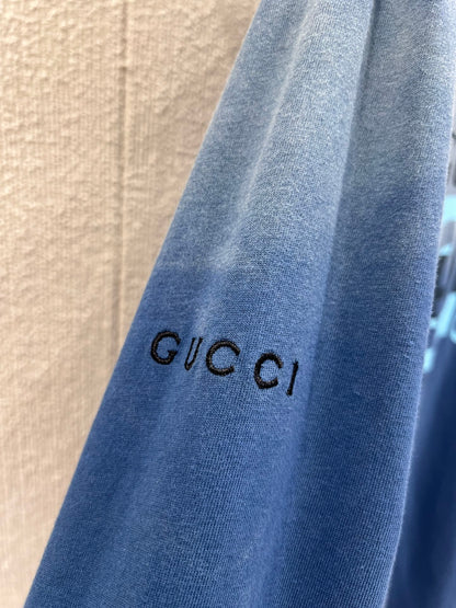 Guc 25fw printed sweatshirt