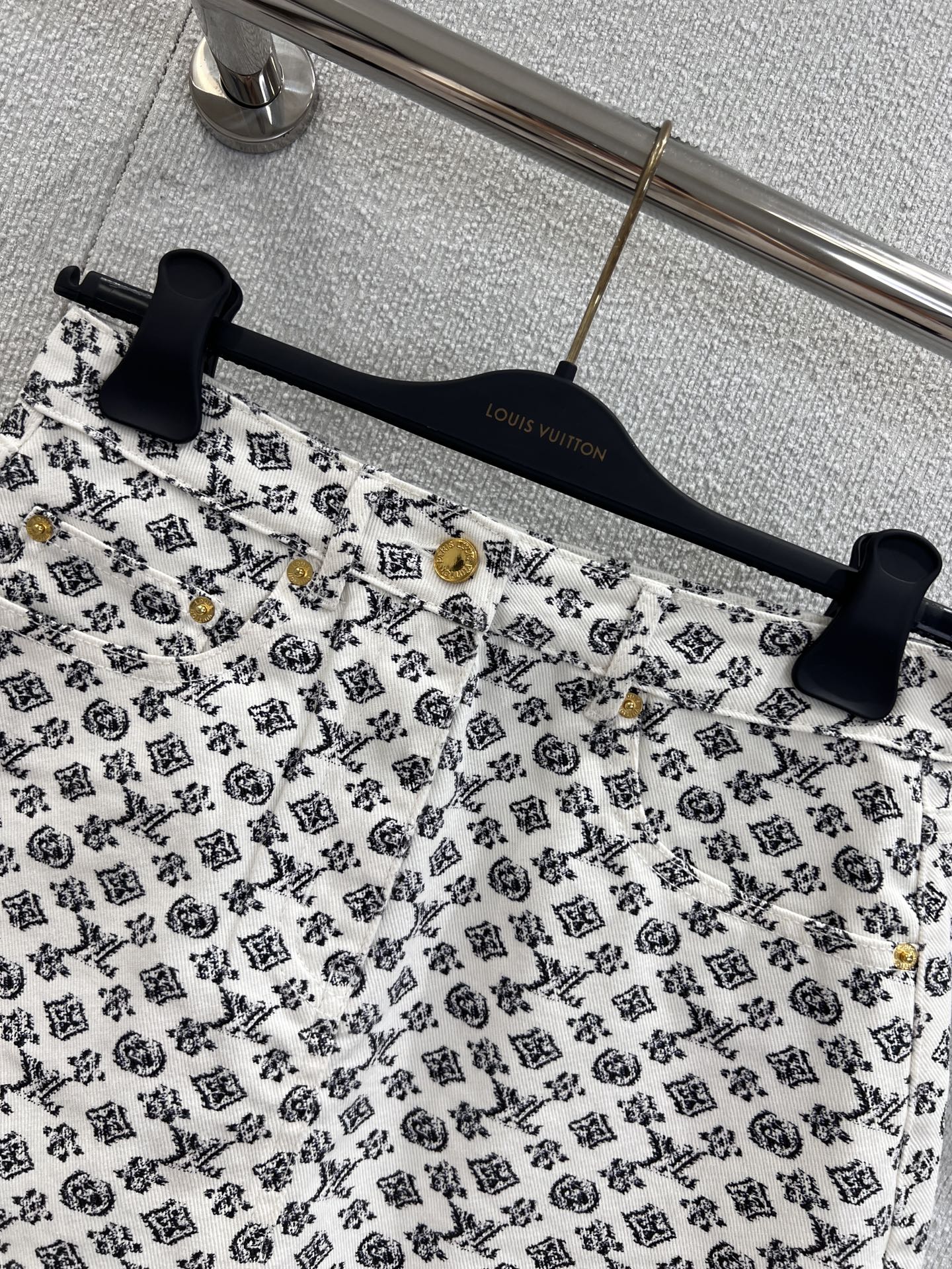 1ou 25ss jacquard skirt