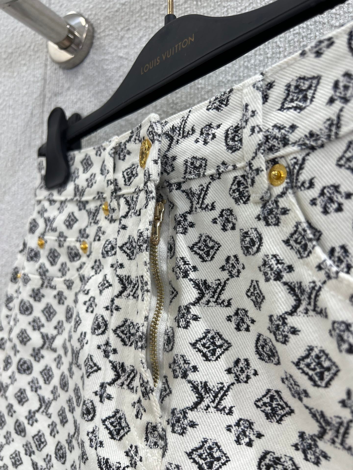 1ou 25ss jacquard skirt