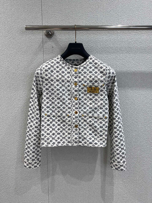 1ou 25fw jacquard jacket