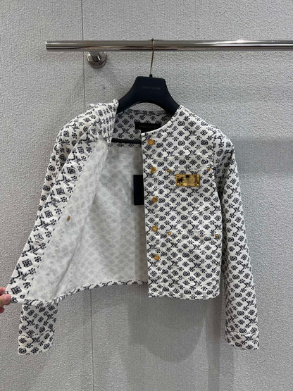 1ou 25fw jacquard jacket