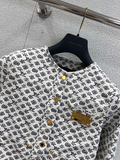 1ou 25fw jacquard jacket