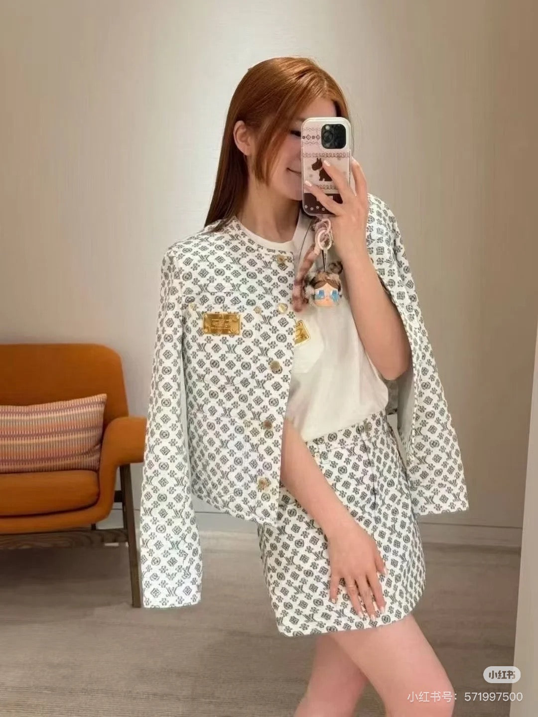 1ou 25fw jacquard jacket