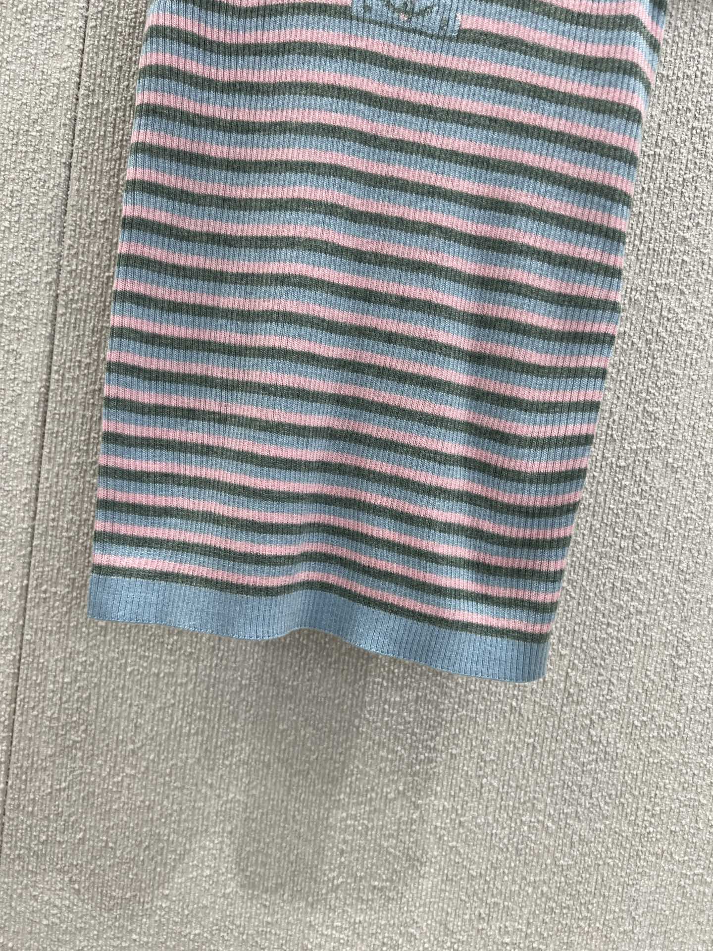Chan 25ss striped vest