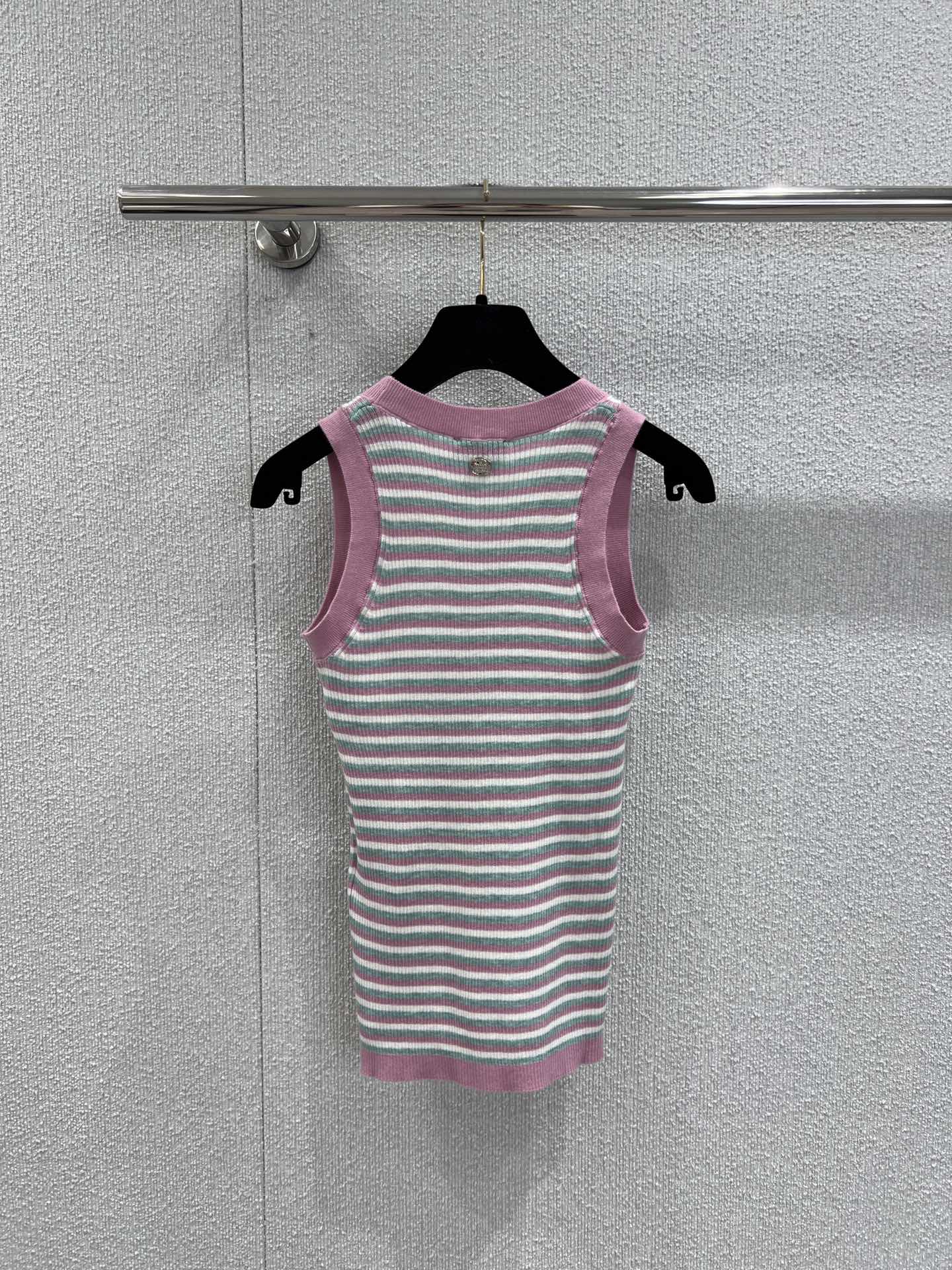 Chan 25ss striped vest