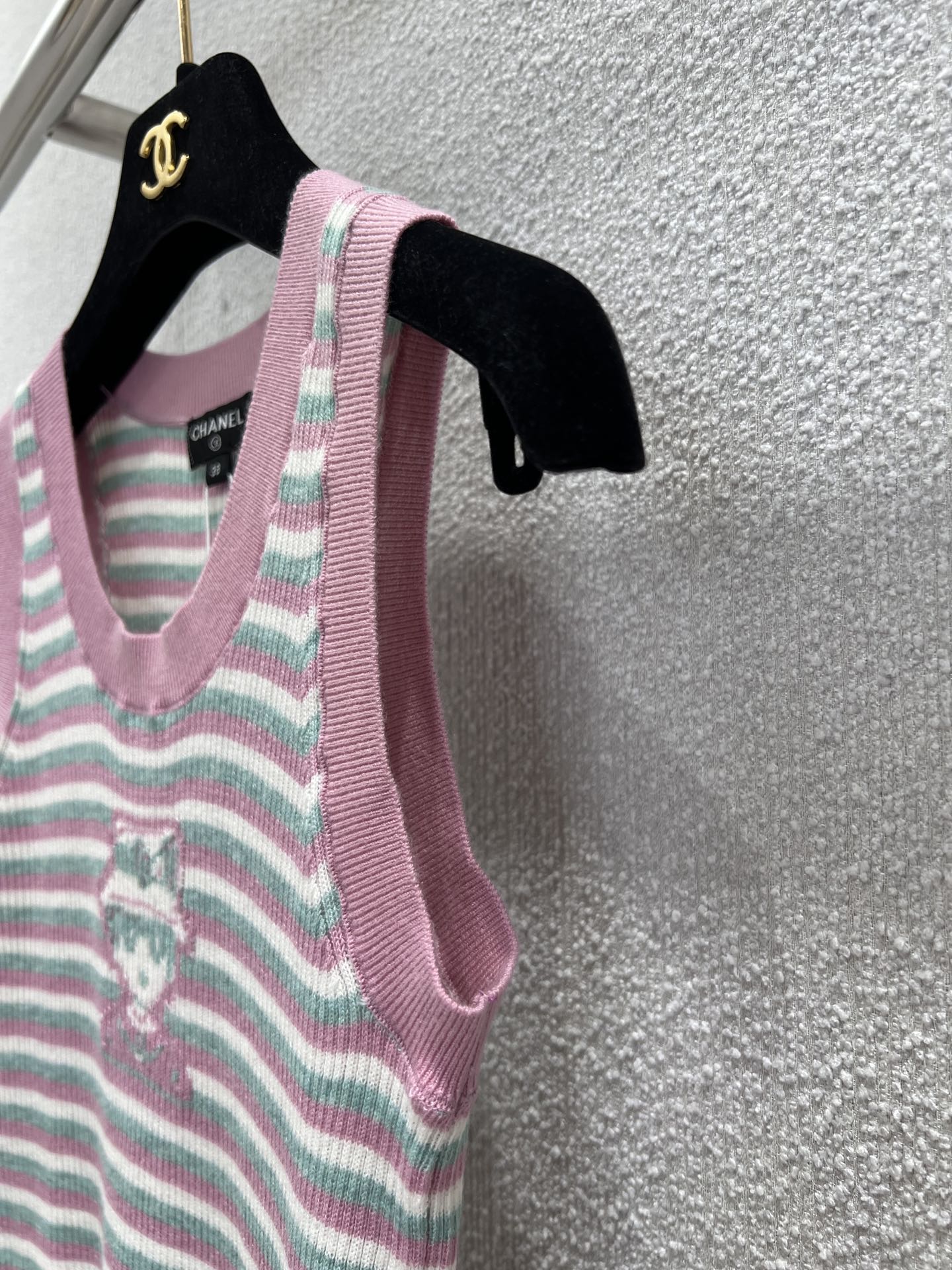 Chan 25ss striped vest