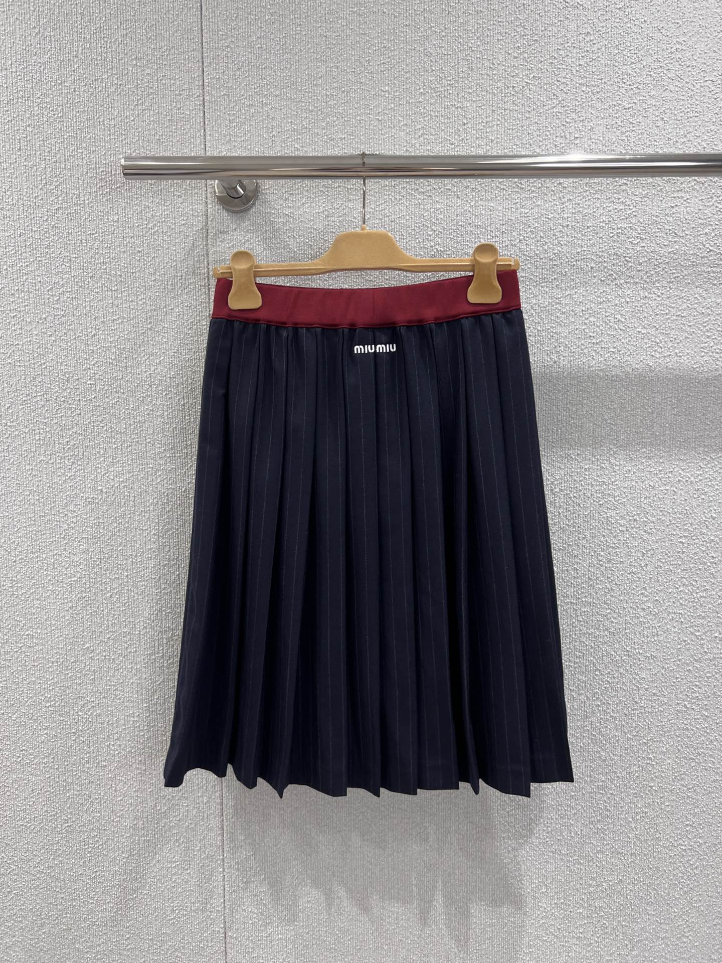 Miu 25fw pleated skirt