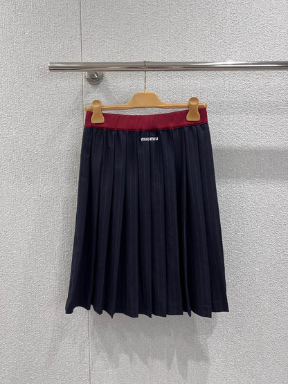 Miu 25fw pleated skirt