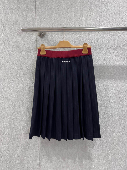 Miu 25fw pleated skirt