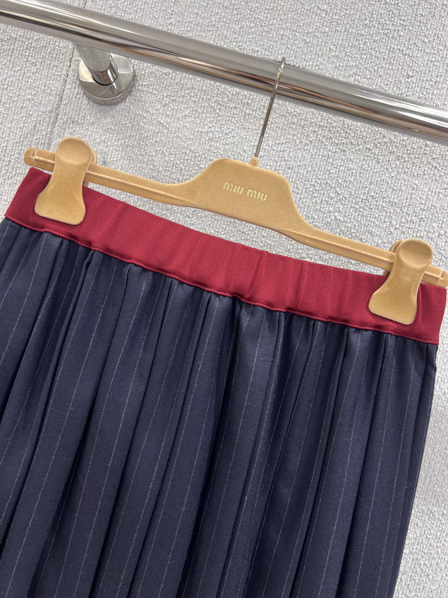 Miu 25fw pleated skirt