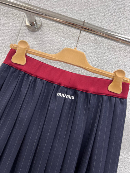 Miu 25fw pleated skirt