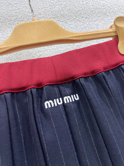 Miu 25fw pleated skirt