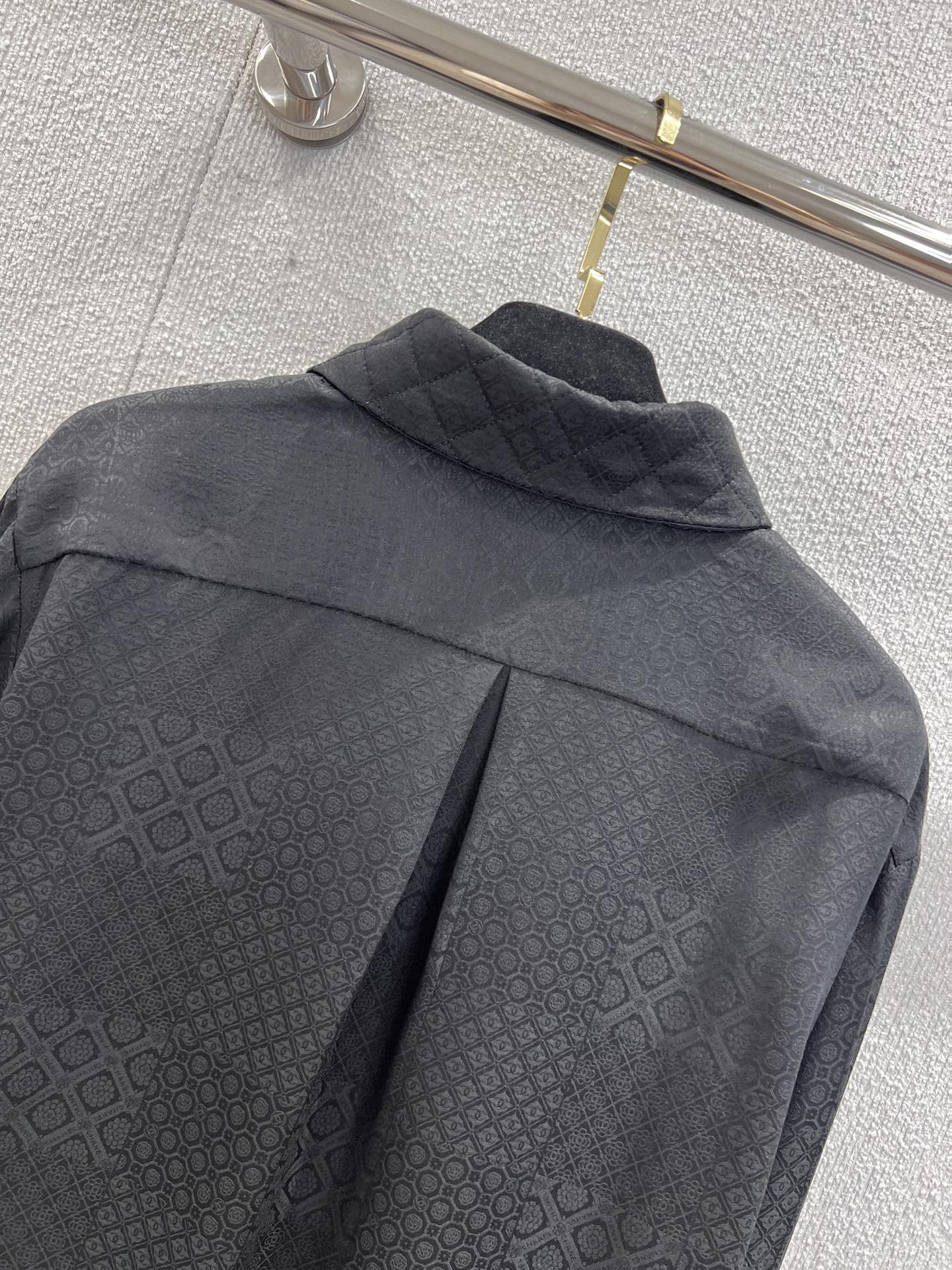 Chan 25fw jacquard shirt