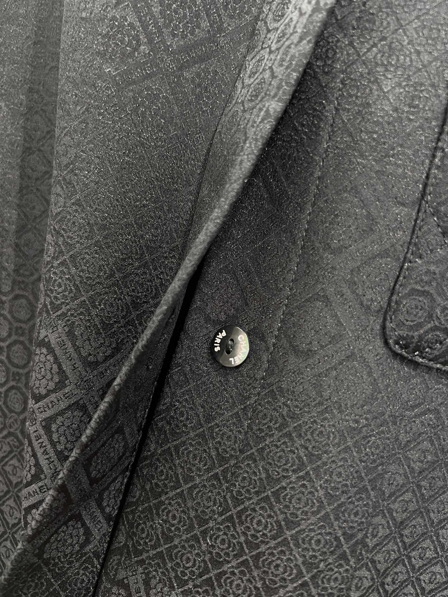 Chan 25fw jacquard shirt