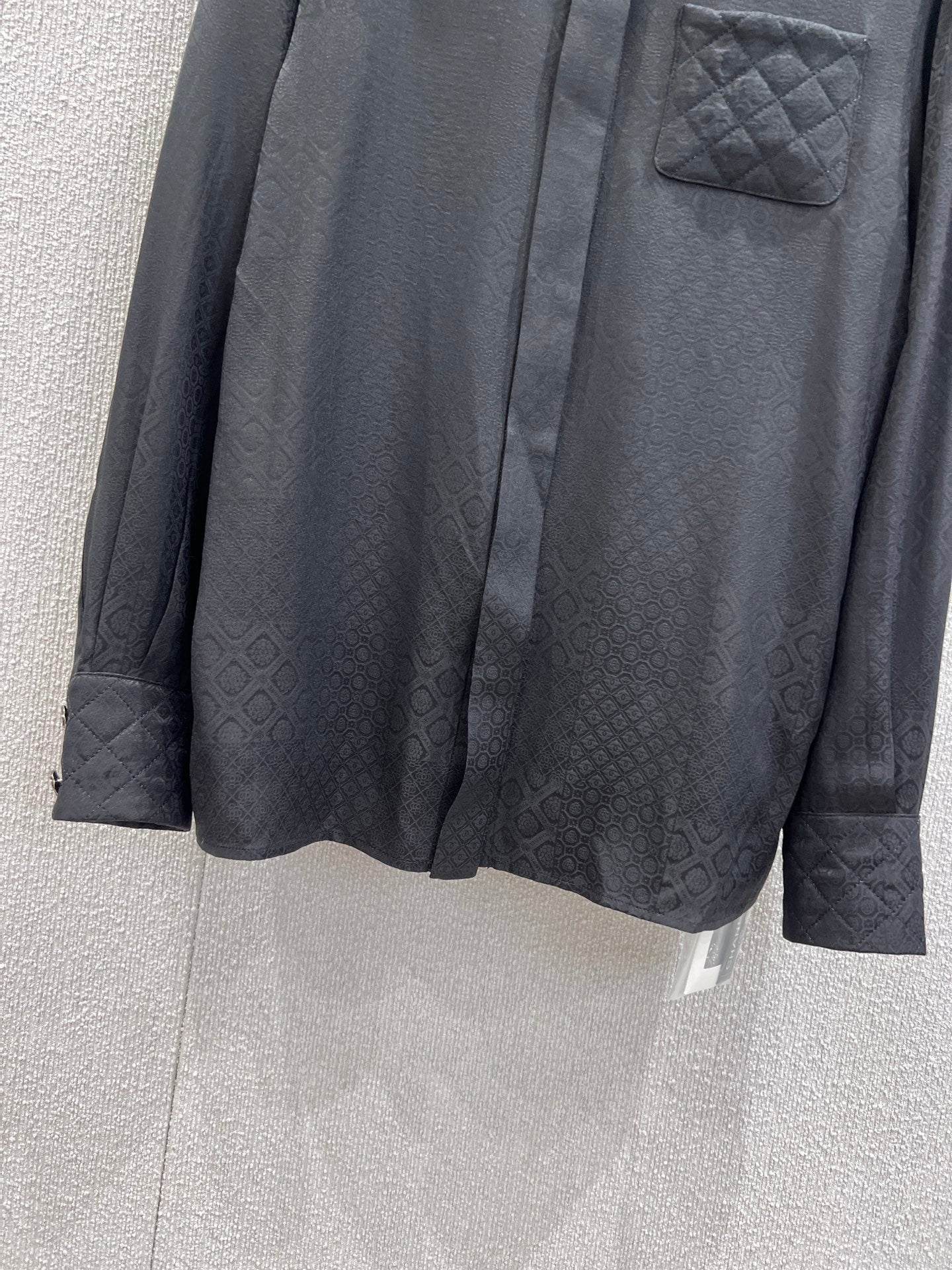 Chan 25fw jacquard shirt