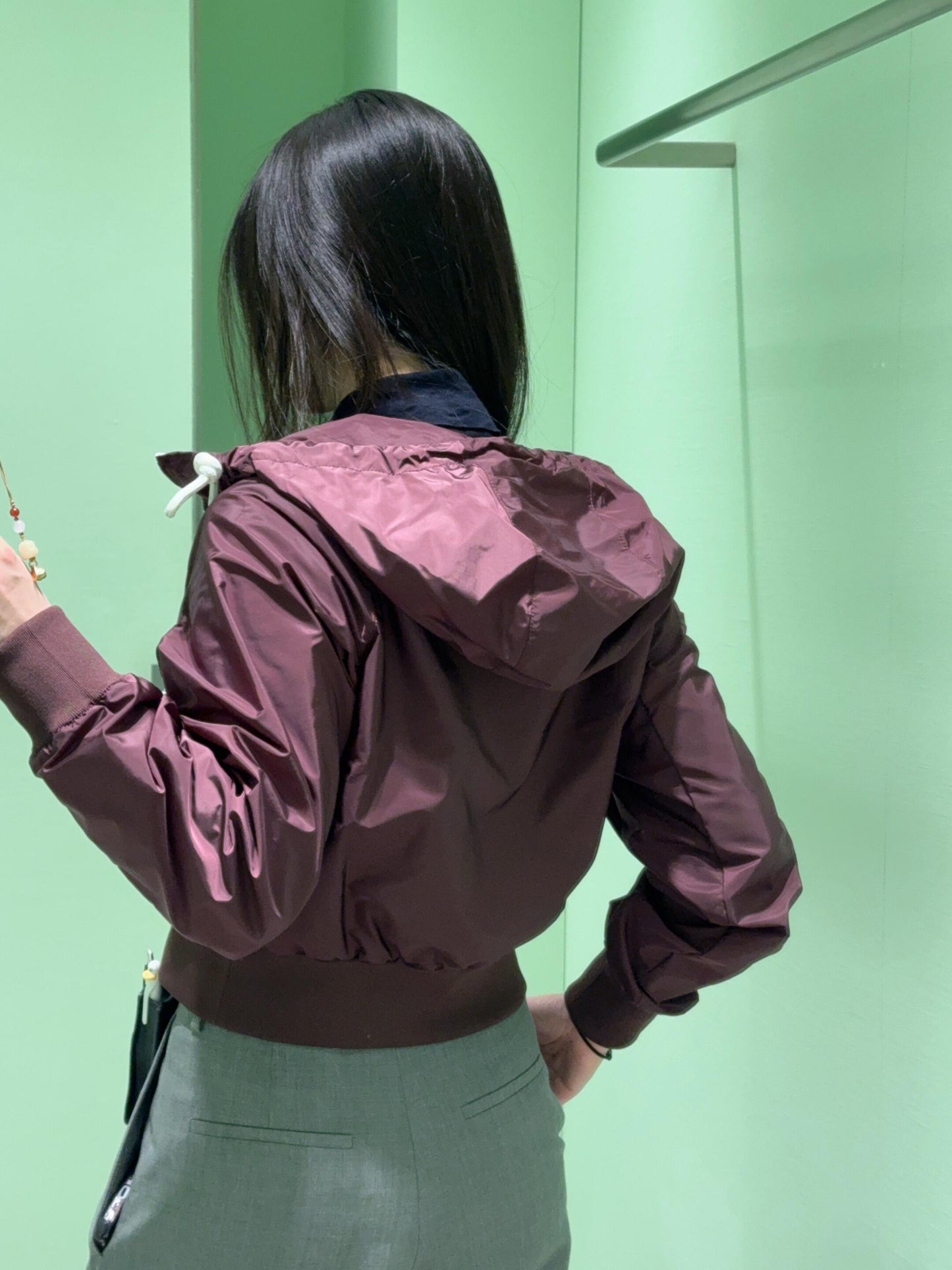 Pra 25ss triangle logo jacket