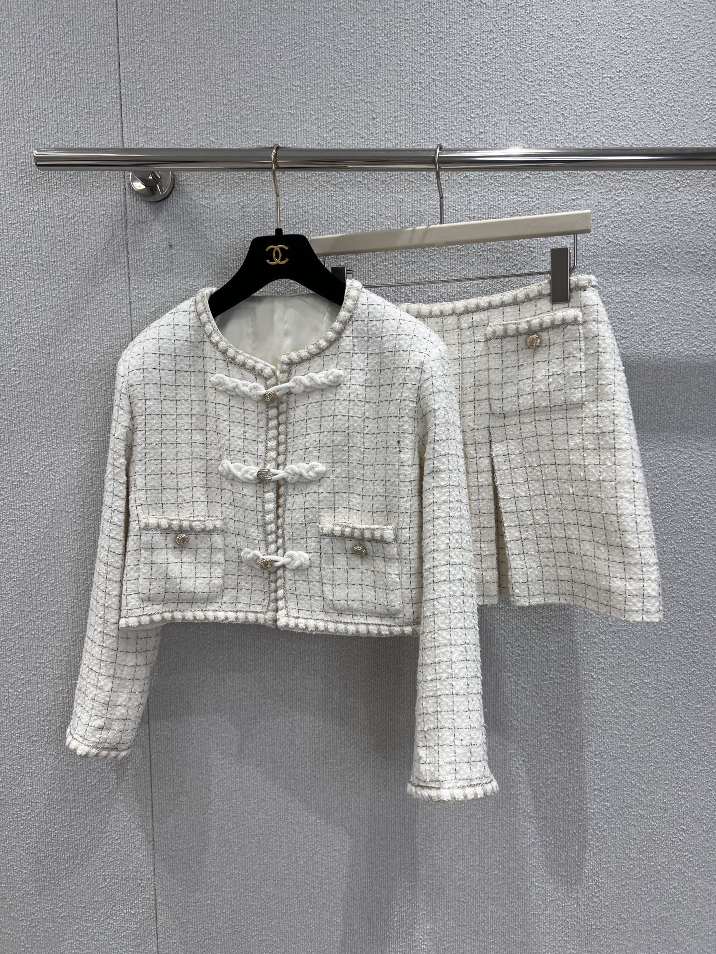 Chan 25fw woven suit