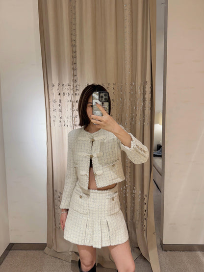 Chan 25fw woven suit