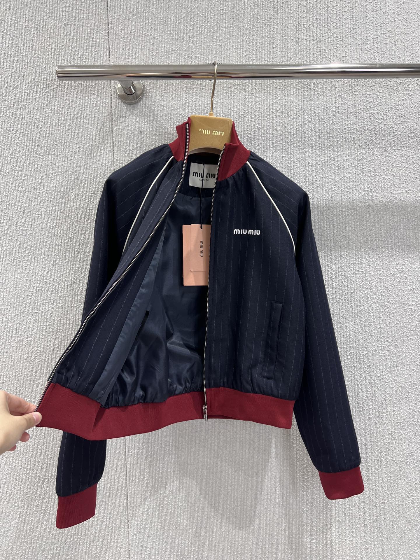 Miu 25fw wool jacket