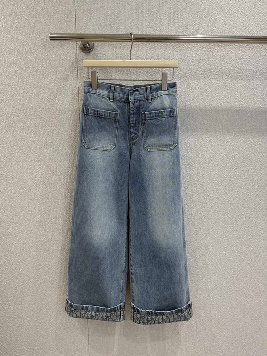 CD 25ss denim trousers