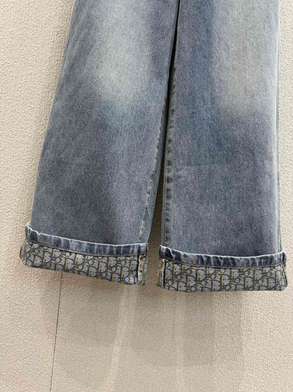 CD 25ss denim trousers