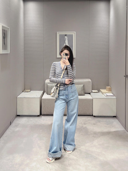 CD 25ss denim trousers