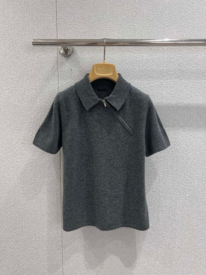 Miu 25ss cashmere polo