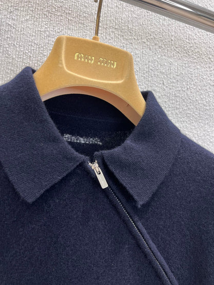 Miu 25ss cashmere polo